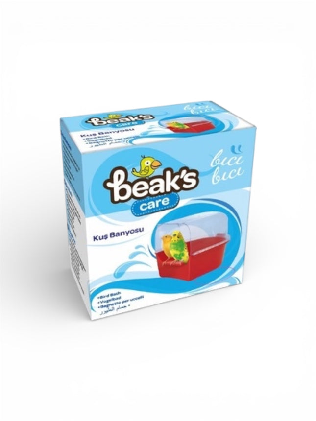 Beaks Care Muhabet Kanarya Bıcı Bıcı Kafes Kuş Banyosu