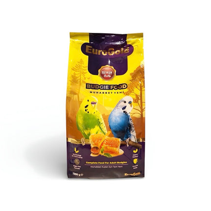 Euro Gold Budgie Food Premium Muhabbet Kuşu Yemi 1000 gr